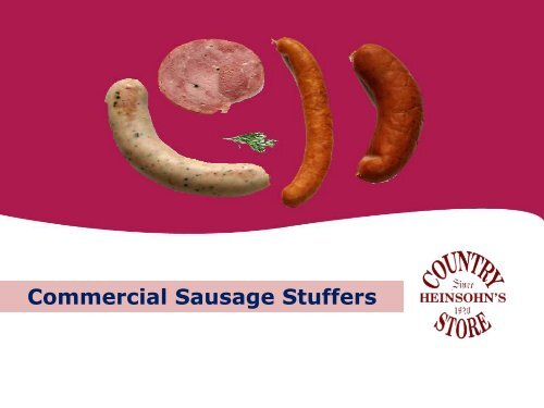 electric sausage stuffers for sale