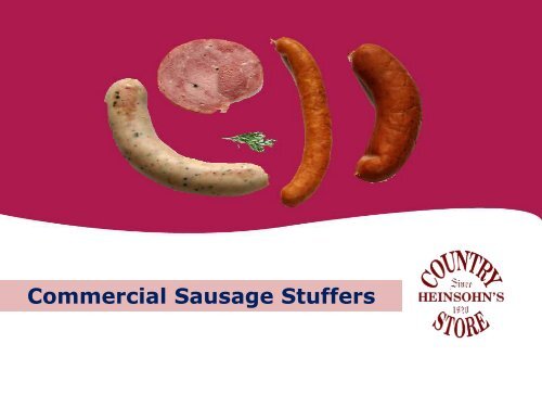 Electric Sausage Stuffer for Sale