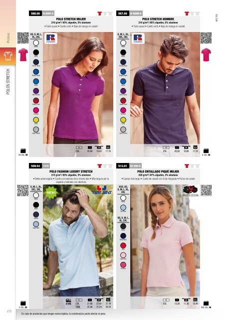 Catalogo de ropa 2018