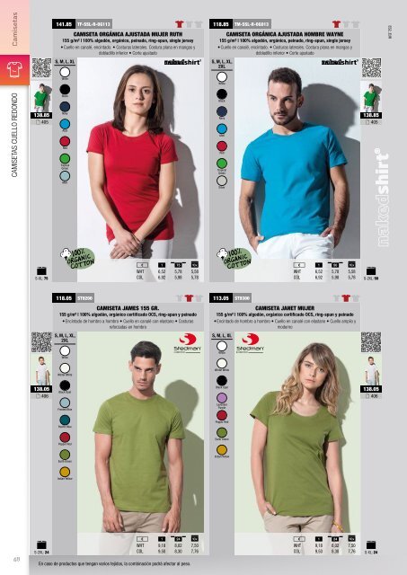 Catalogo de ropa 2018