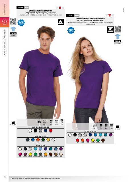 Catalogo de ropa 2018