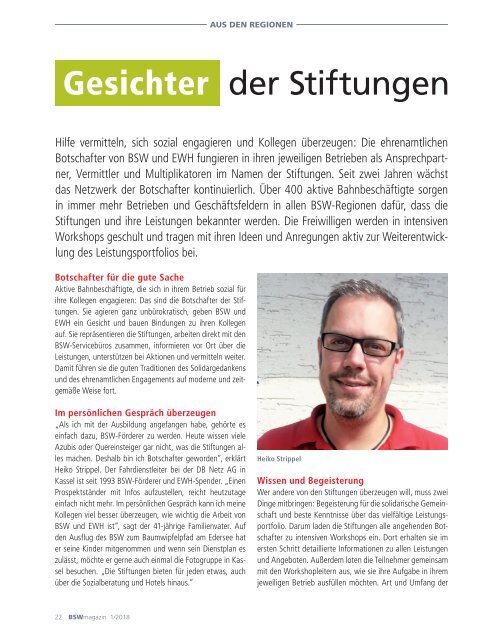 BSWmagazin 01/2018