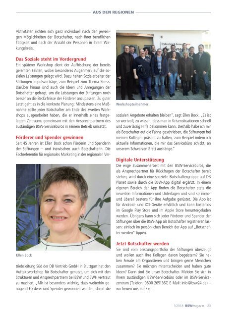 BSWmagazin 01/2018