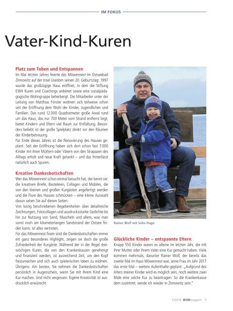 BSWmagazin 01/2018