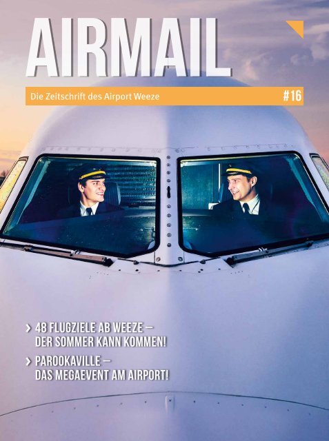 Airmail # 16 - Die Zeitschrift des Airport Weeze