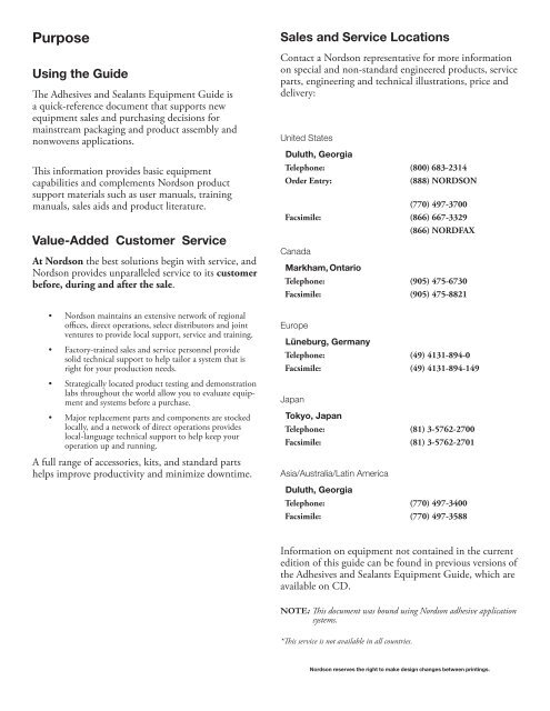 2018 Adhesives and Sealants Equipment Guide