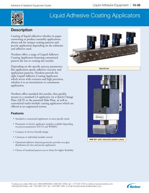 2018 Adhesives and Sealants Equipment Guide