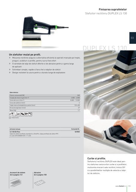 Catalog Festool 2018