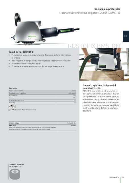 Catalog Festool 2018