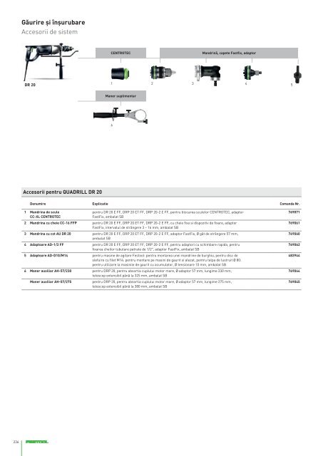 Catalog Festool 2018