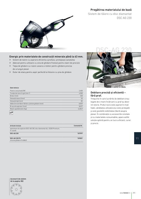 Catalog Festool 2018