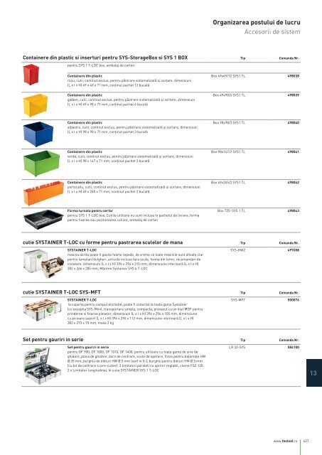 Catalog Festool 2018