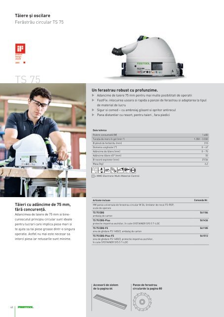 Catalog Festool 2018