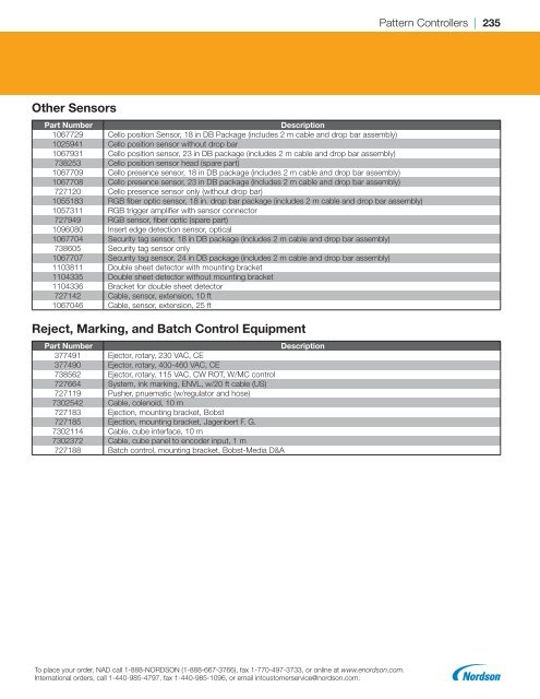 2018 Replacement Parts Catalog