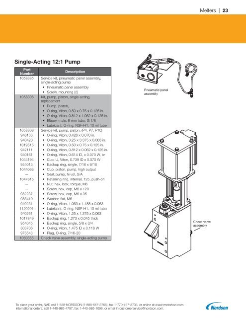 2018 Replacement Parts Catalog