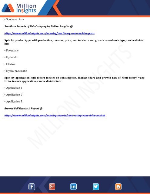Semi-Rotary Vane Drive Market Size, Growth Rate Analysis and Business Development Strategy 2017-2021