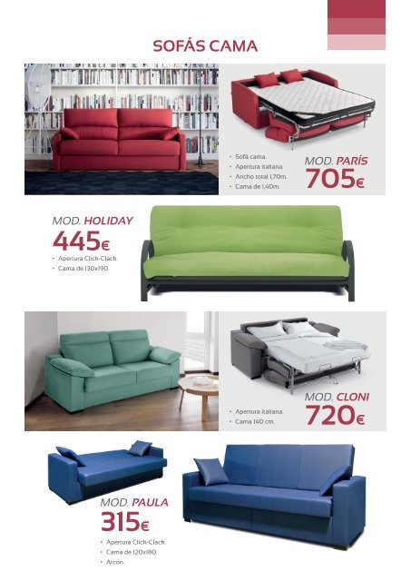 REVISTA GALLERY SOFA REBAJAS ENERO