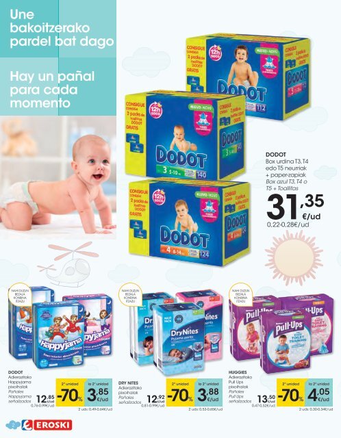 EROSKI Hipermercados Hola Peke ofertas del 1 al 14 de febrero 2018