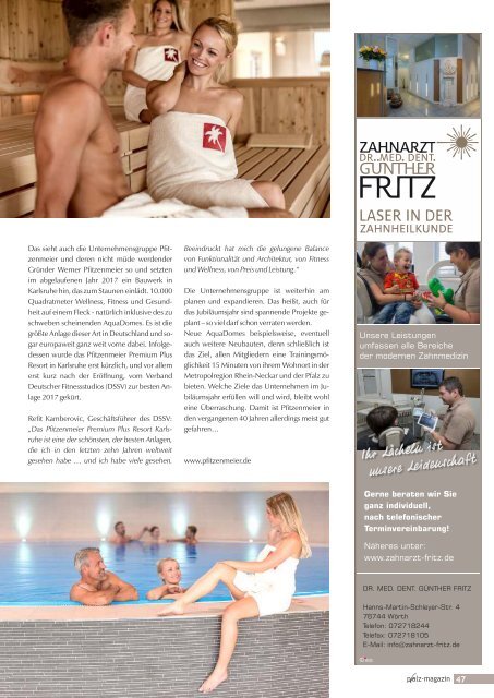 Pfalz-Magazin Frühjahr 2018