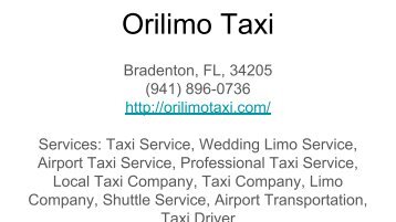 Orilimo Taxi