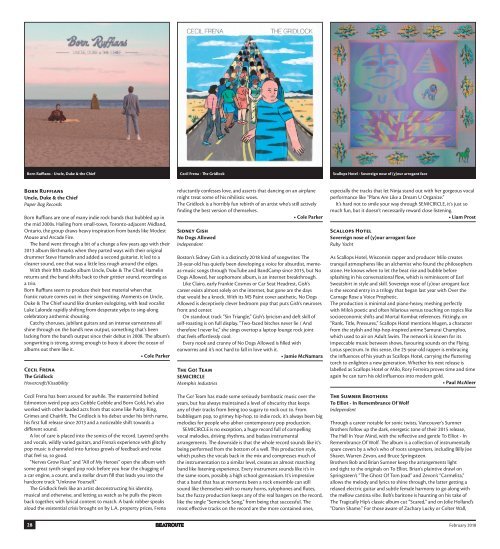 BeatRoute Magazine BC Print Edition February 2018