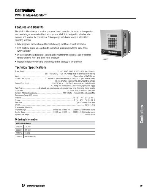 Graco Elektr. Pumpen