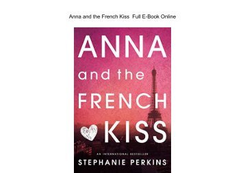 Anna and the French Kiss  