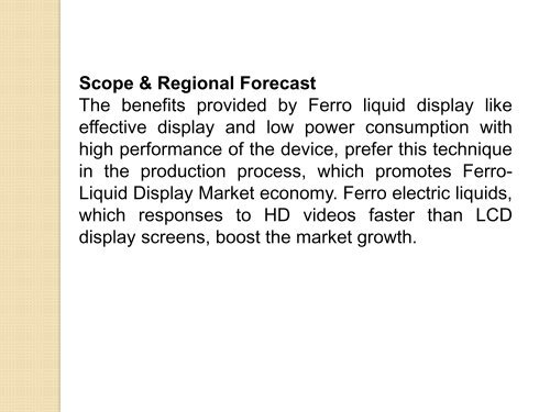 Ferro-Liquid Display Market