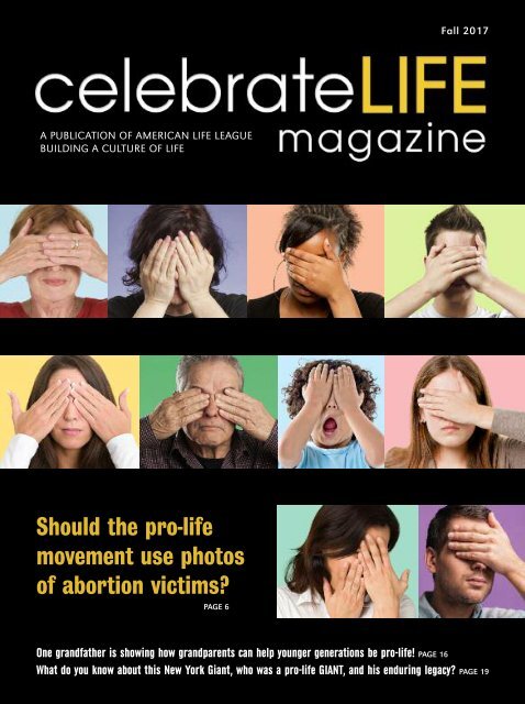 Celebrate Life Magazine - Fall 2017