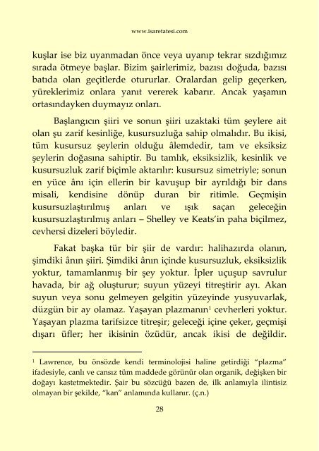 D. H. Lawrence - İnsanlar ve Öteki Yaratıklar