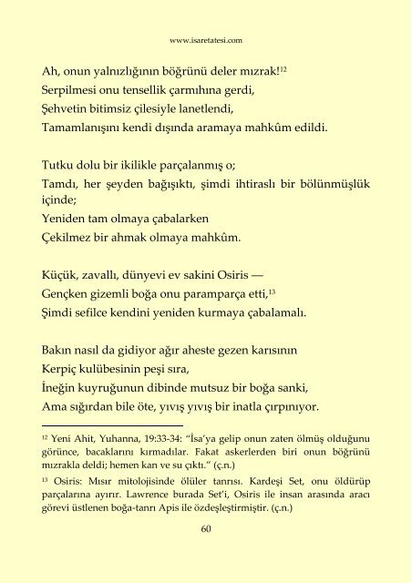 D. H. Lawrence - İnsanlar ve Öteki Yaratıklar