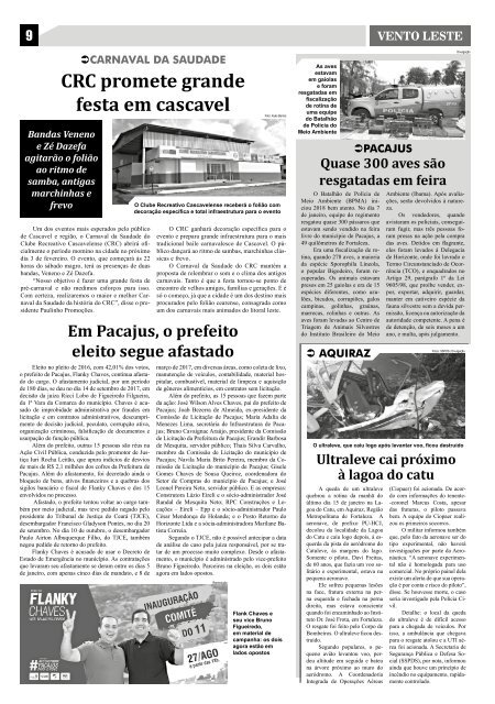 Jornal Vento Leste 134 - Jan  2018 - WEB