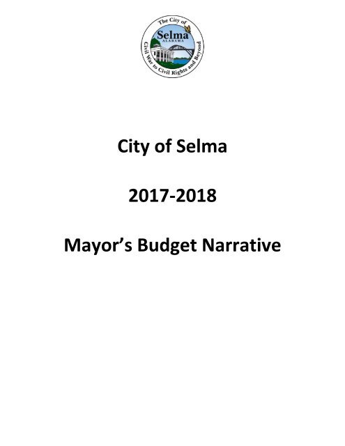 2018 City of Selma Budget