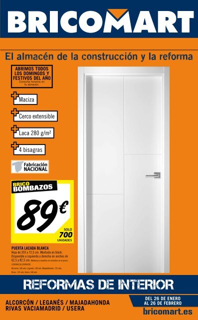 Burlete bajo puerta Madera (Blanco, Largo: 91,5 cm, Apto para: Suelos  lisos)