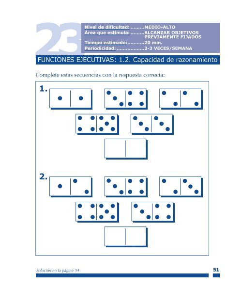 Ejercicios para el Azheimer