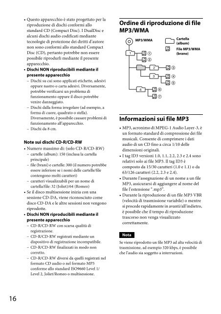 Sony CDX-GT264MP - CDX-GT264MP Consignes d&rsquo;utilisation Allemand