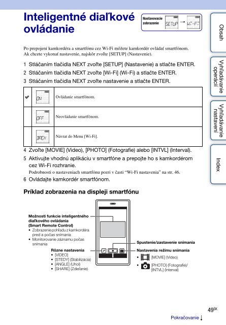 Sony HDR-AS30VD - HDR-AS30VD Guide pratique Slovaque