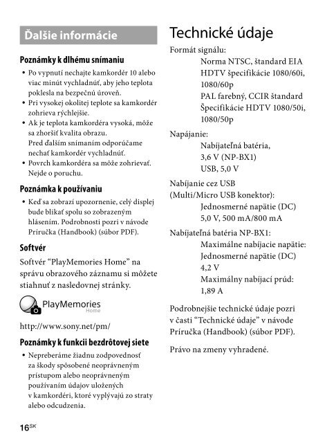 Sony HDR-AS30VD - HDR-AS30VD Consignes d&rsquo;utilisation Tch&egrave;que