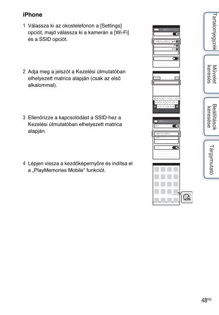 Sony HDR-AS30VD - HDR-AS30VD Guide pratique Hongrois