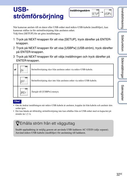 Sony HDR-AS30VD - HDR-AS30VD Guide pratique Su&eacute;dois