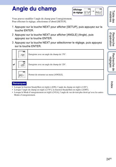 Sony HDR-AS30VD - HDR-AS30VD Guide pratique