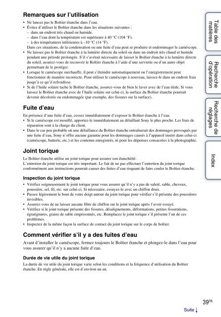 Sony HDR-AS30VD - HDR-AS30VD Guide pratique