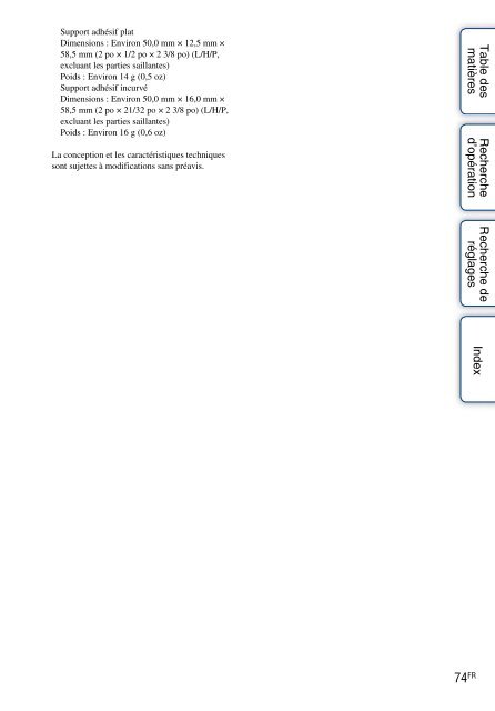 Sony HDR-AS30VD - HDR-AS30VD Guide pratique