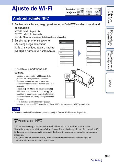 Sony HDR-AS30VD - HDR-AS30VD Guide pratique Espagnol