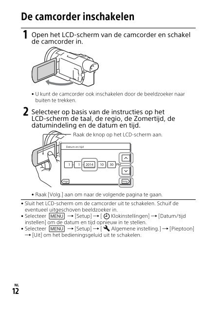 Sony HDR-CX900E - HDR-CX900E Mode d'emploi Allemand