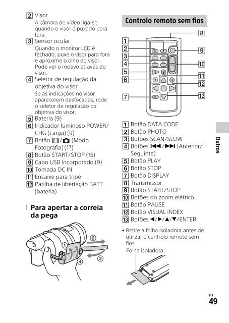 Sony HDR-CX900E - HDR-CX900E Mode d'emploi Italien