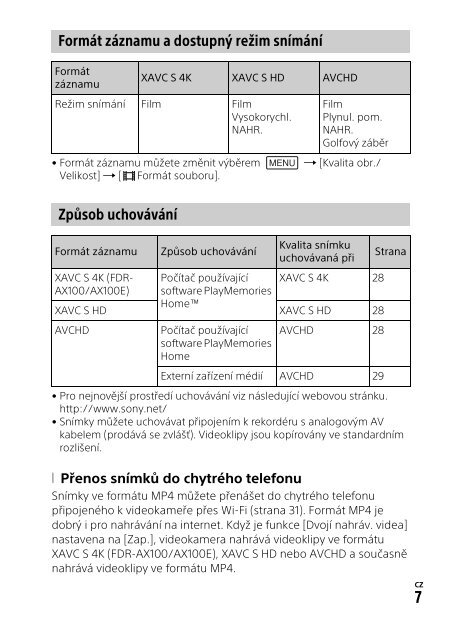 Sony HDR-CX900E - HDR-CX900E Mode d'emploi Italien