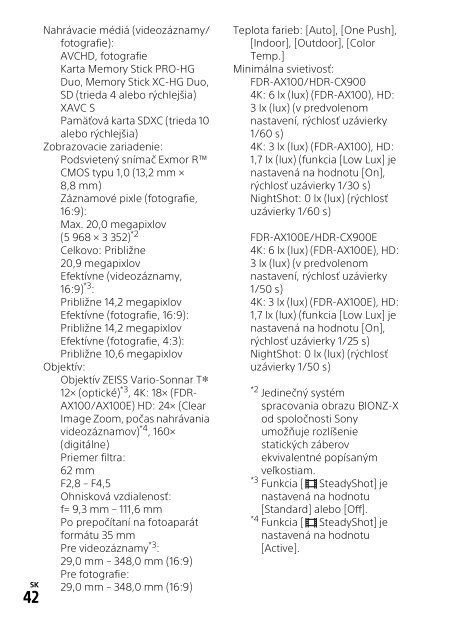 Sony HDR-CX900E - HDR-CX900E Mode d'emploi Italien