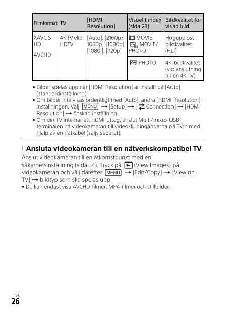 Sony HDR-CX900E - HDR-CX900E Mode d'emploi Polonais