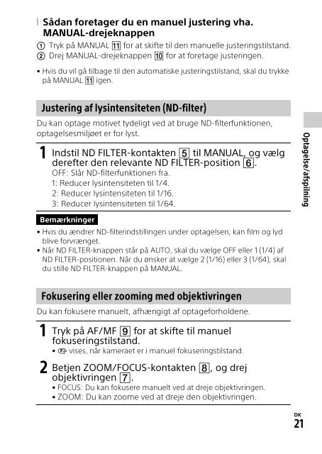 Sony HDR-CX900E - HDR-CX900E Mode d'emploi Polonais